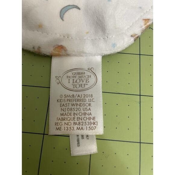 Guess How Much I Love You Bunny Baby Security Blanket Lovey Nutbrown Hare RABBIT - Picture 6 of 9